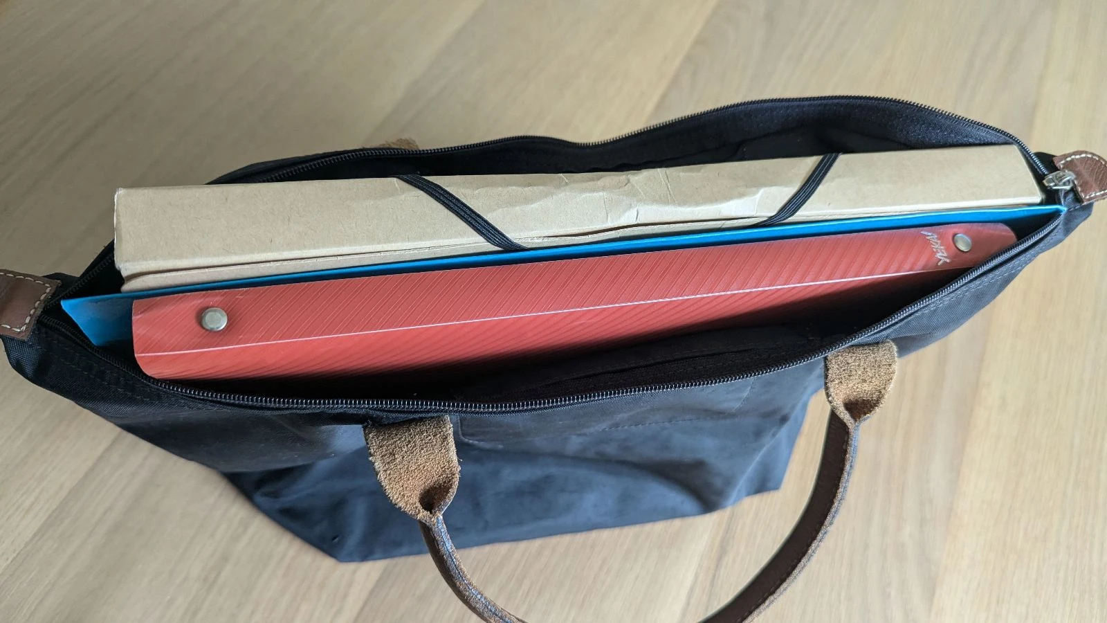 Bolso tote Longchamp - Negro - Tamaño L Perfecto para las clases – photo 13